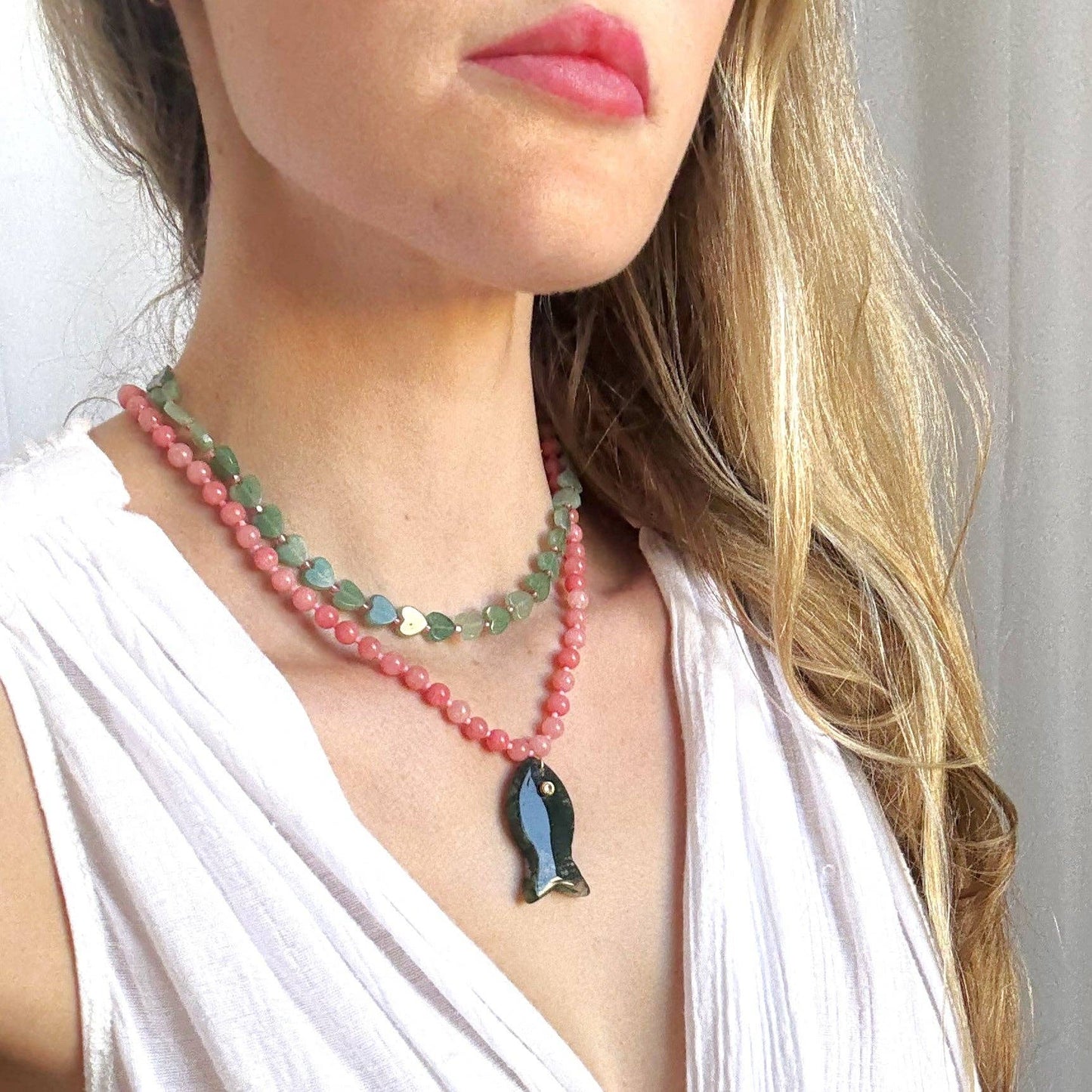 Blake Beaded Necklace