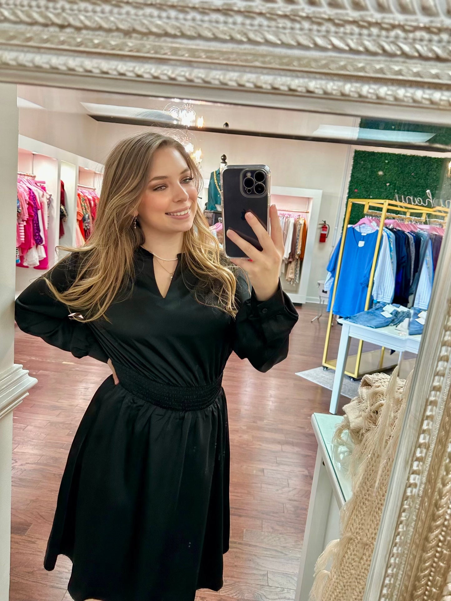 Smocked Waist Dress