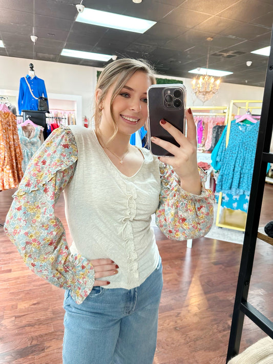 Flirty Ruffles Blouse