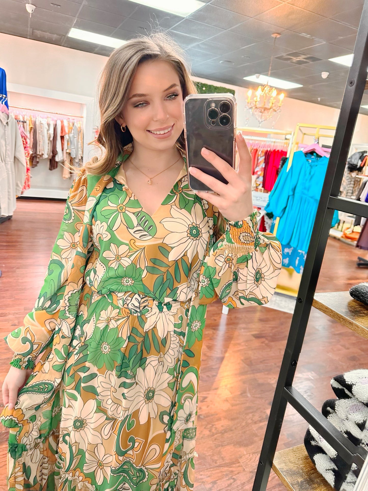 Garden Party Midi Dress