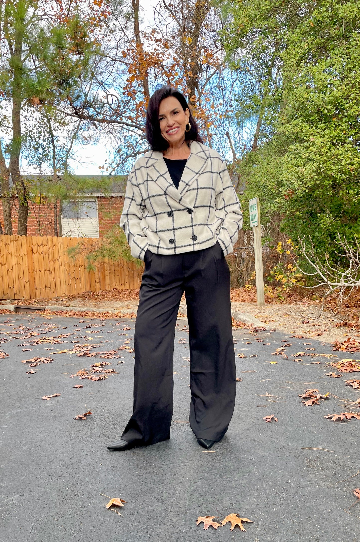 Alexa Plaid Jacket
