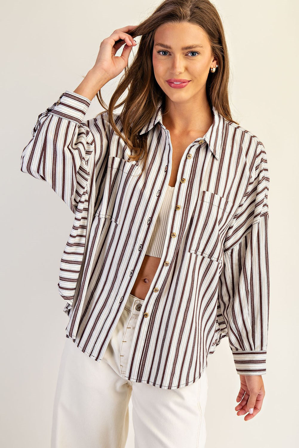 Tarynn Button Down
