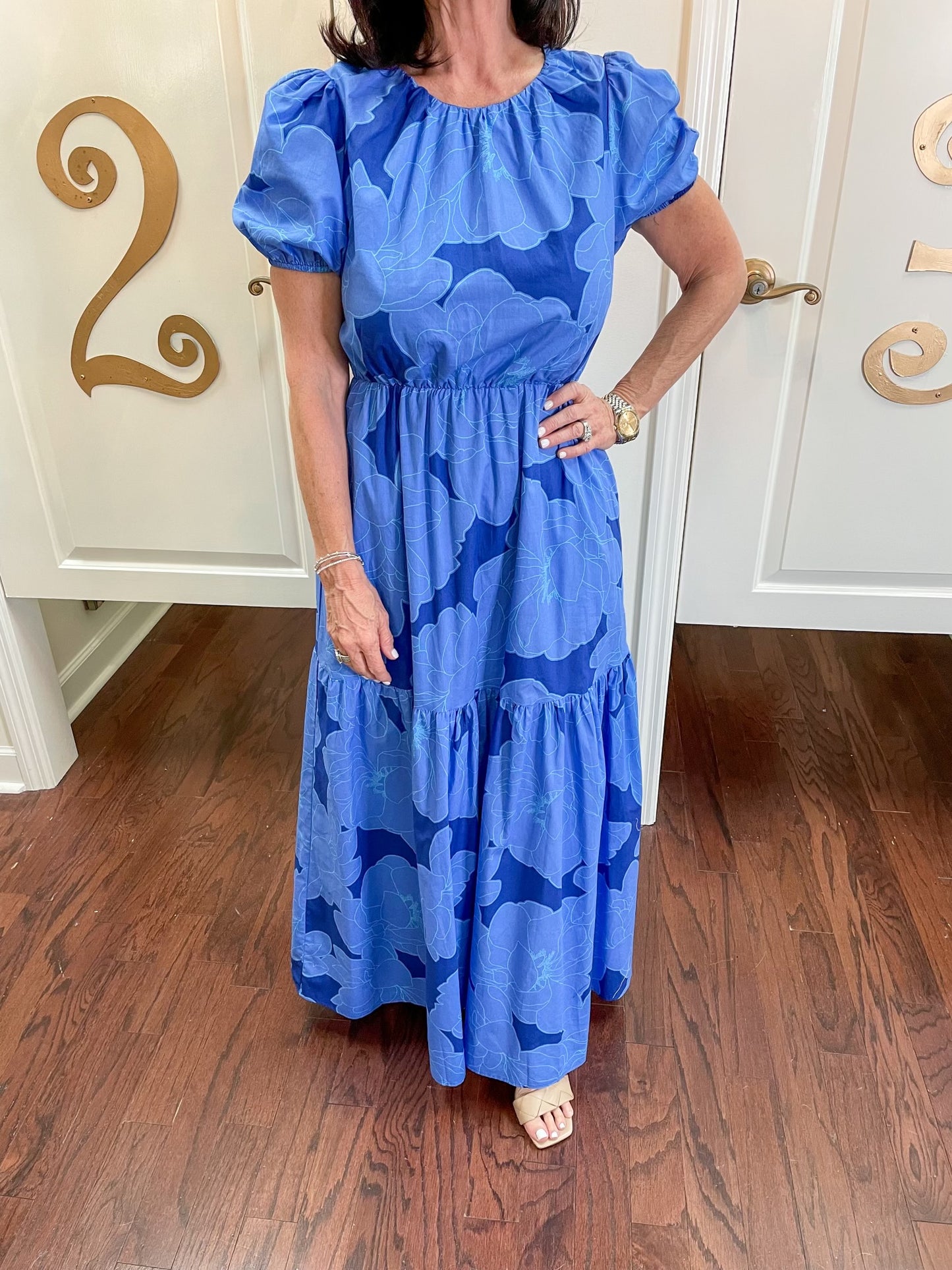 Skyline Floral Becca Maxi Dress