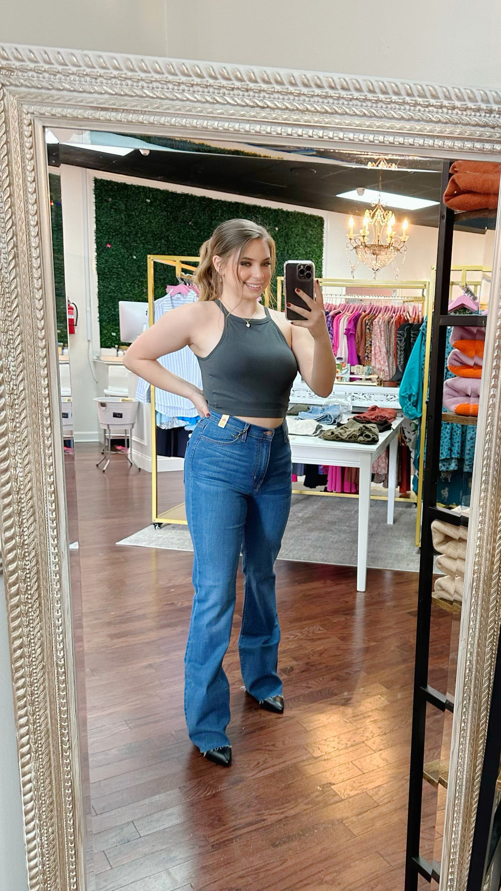 Straight Leg Jeans