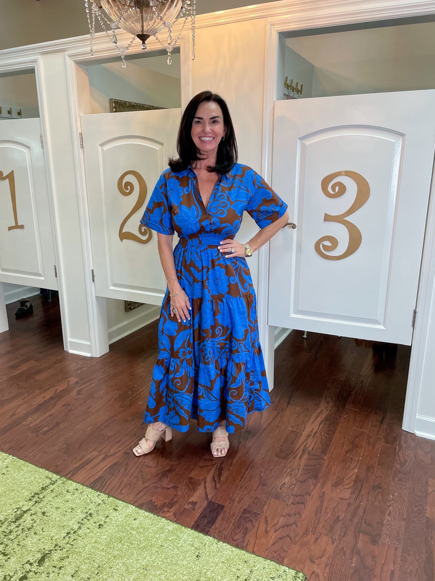Ofelia Floral Apres Maxi Dress