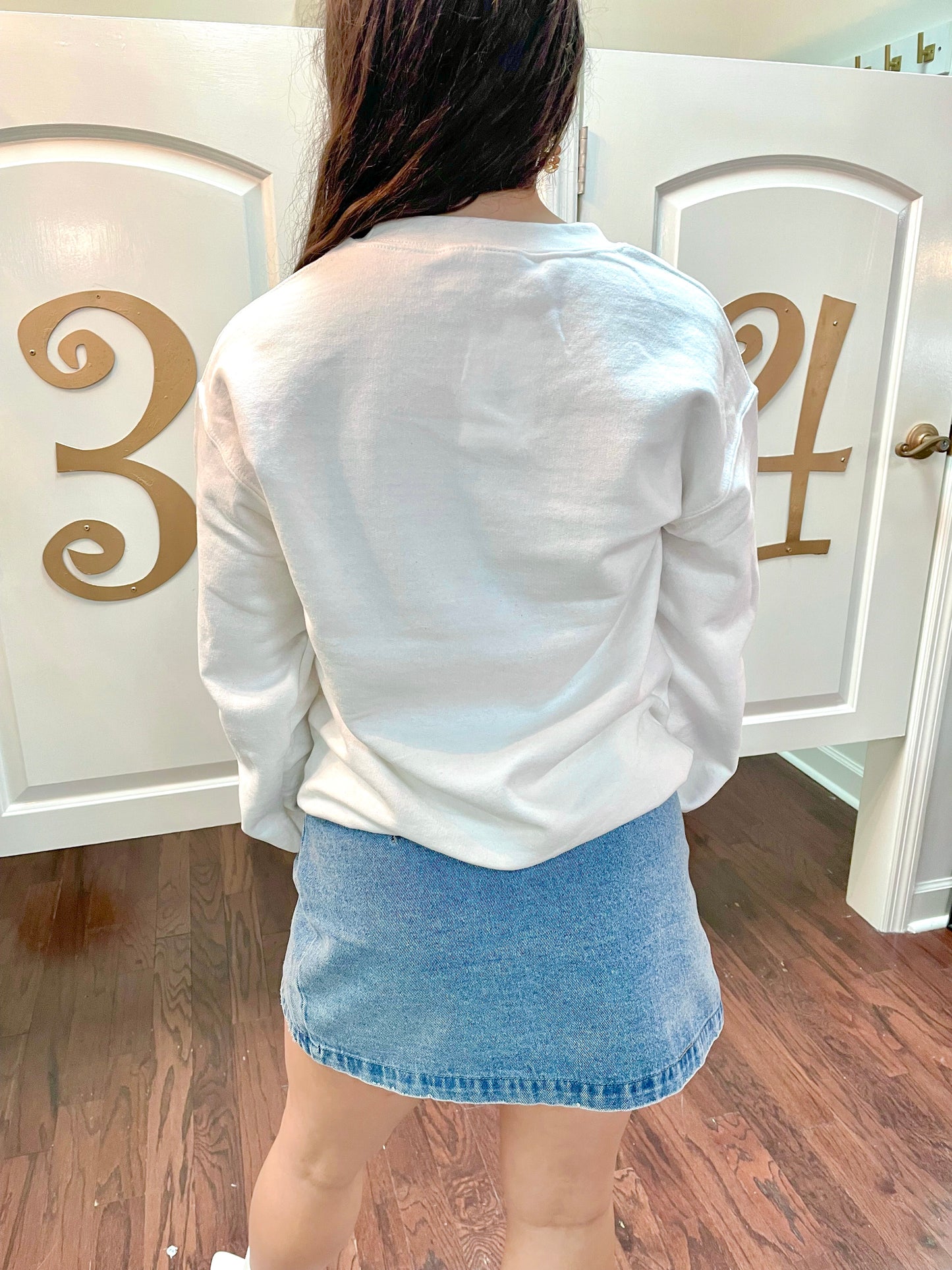 But First Champagne Sweatshirt