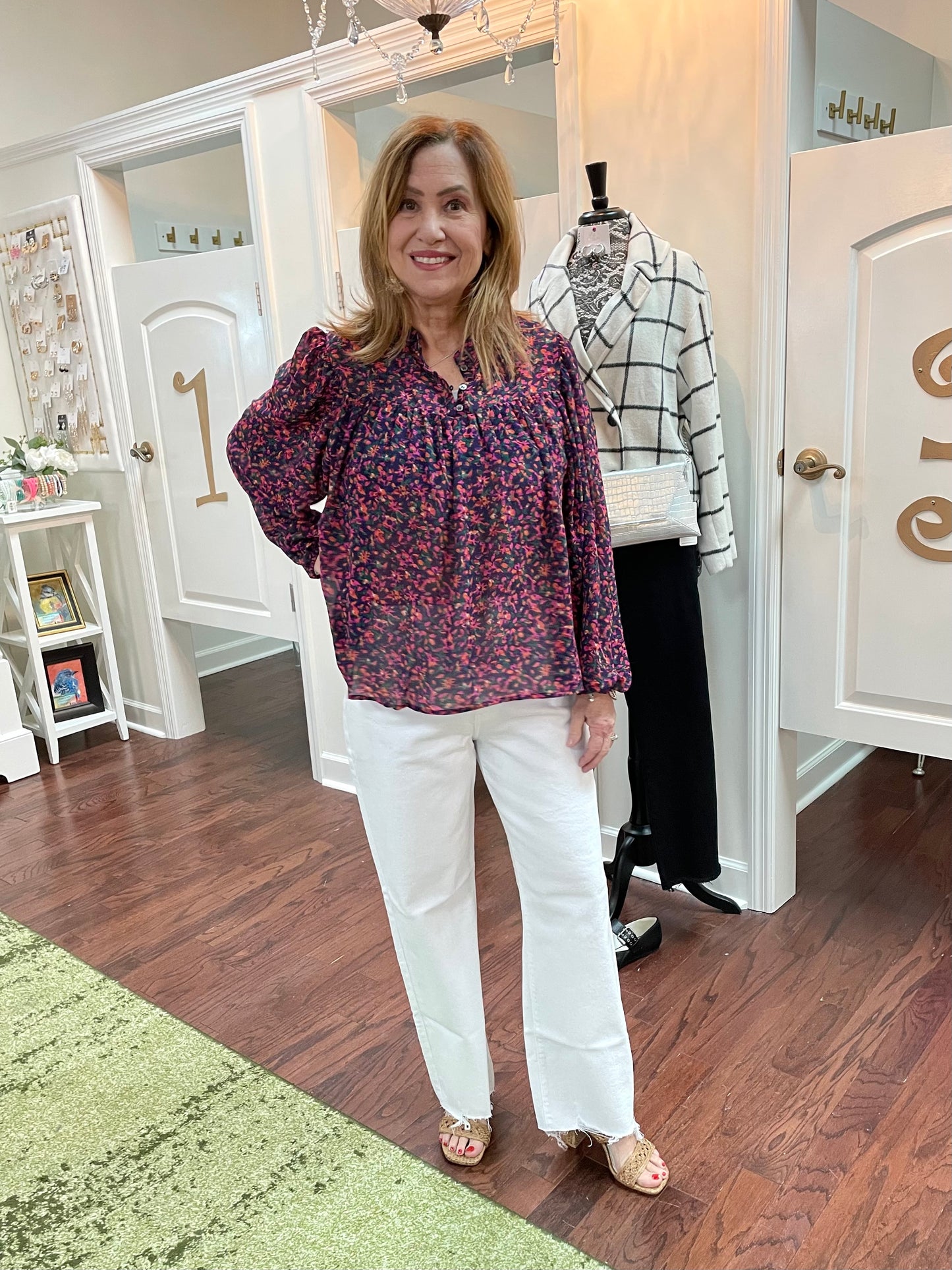 Indigo Blouse