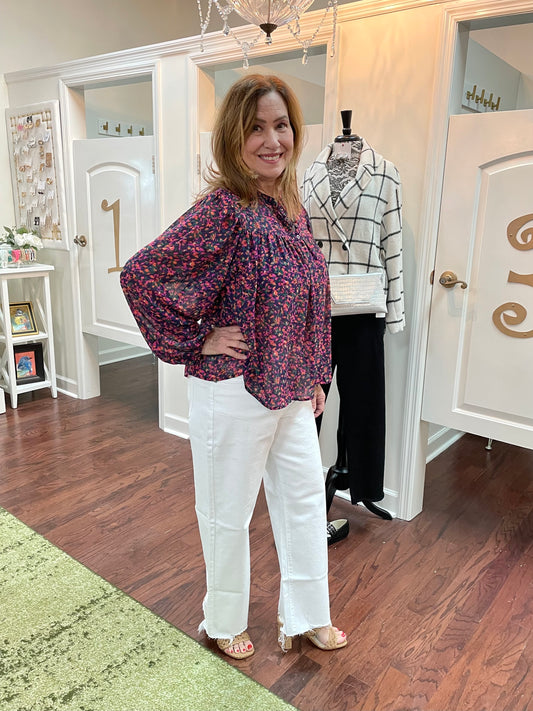Indigo Blouse