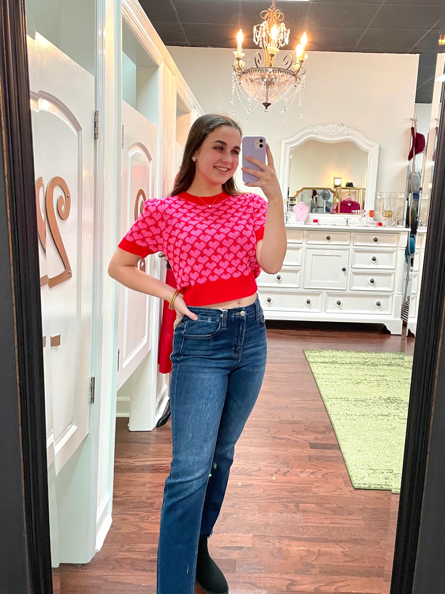 Cupid Cropped Sweater