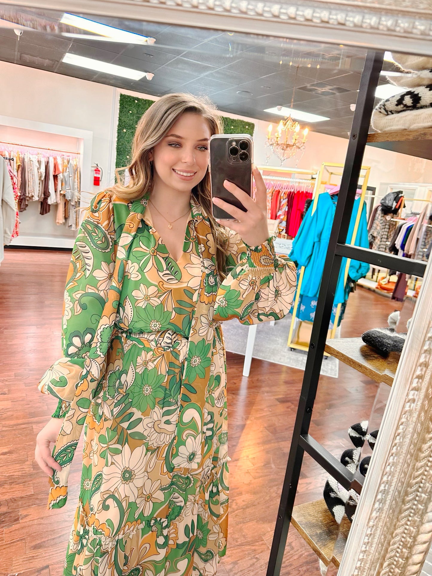 Garden Party Midi Dress