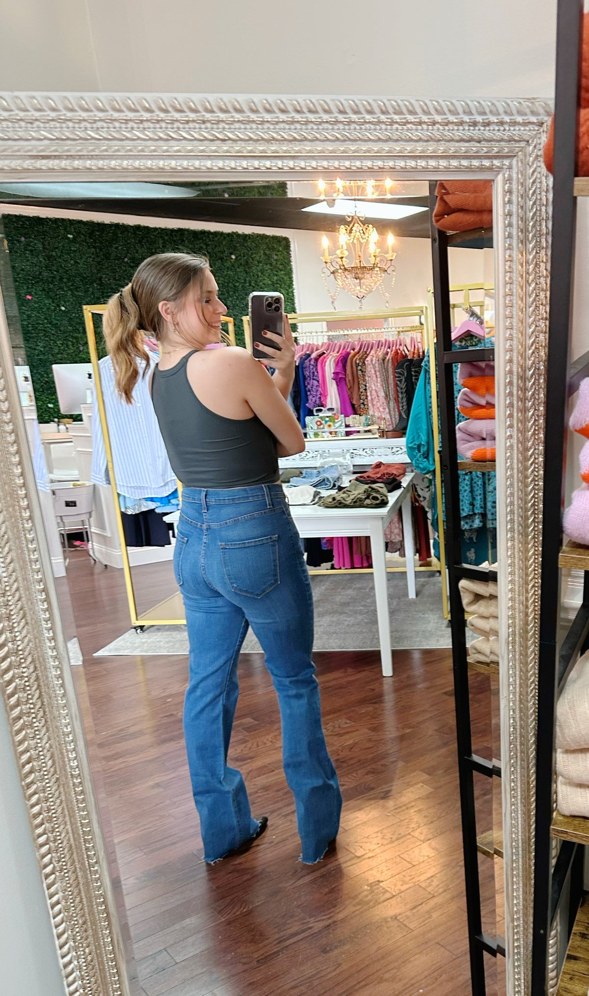 Straight Leg Jeans