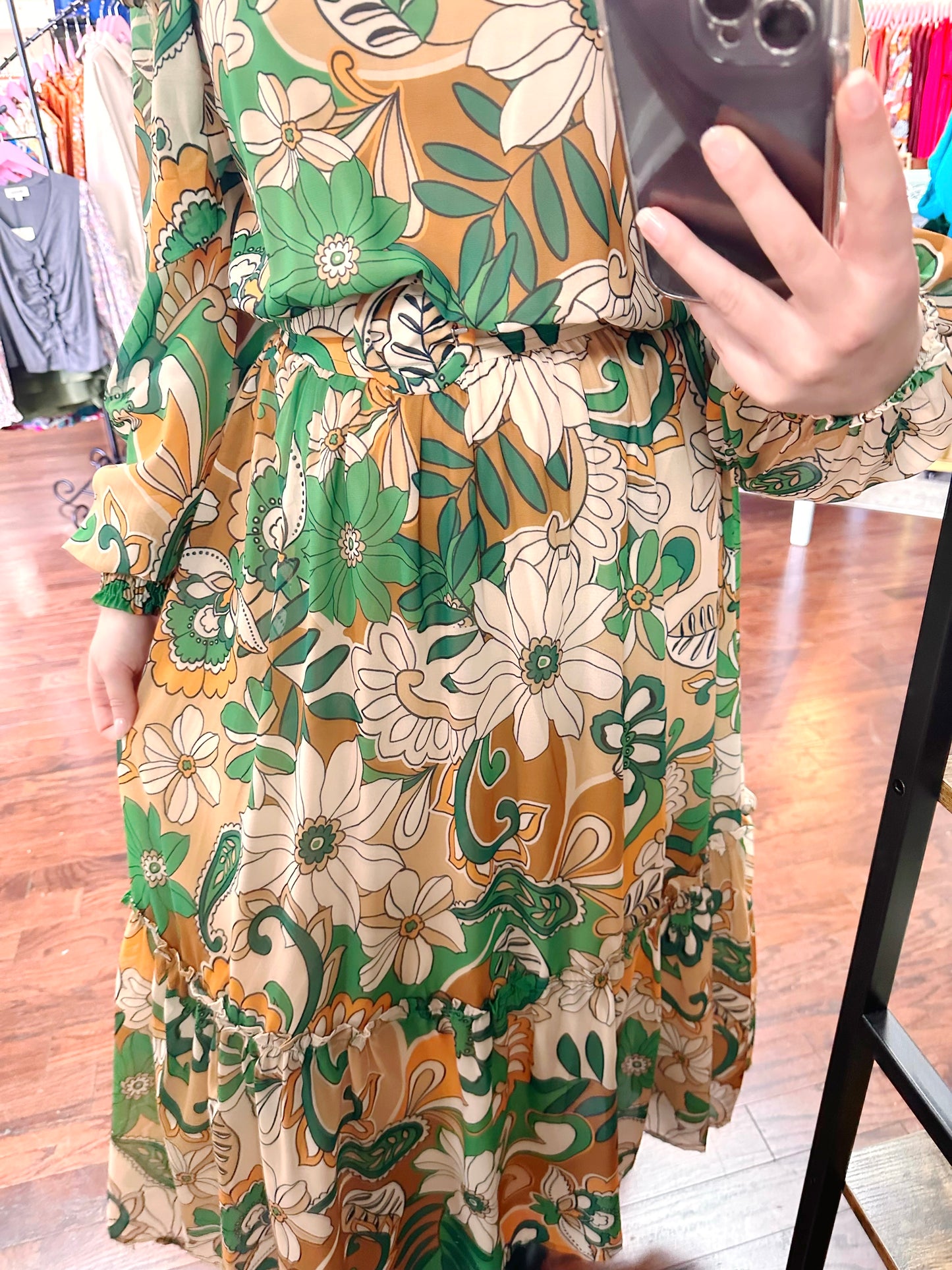 Garden Party Midi Dress