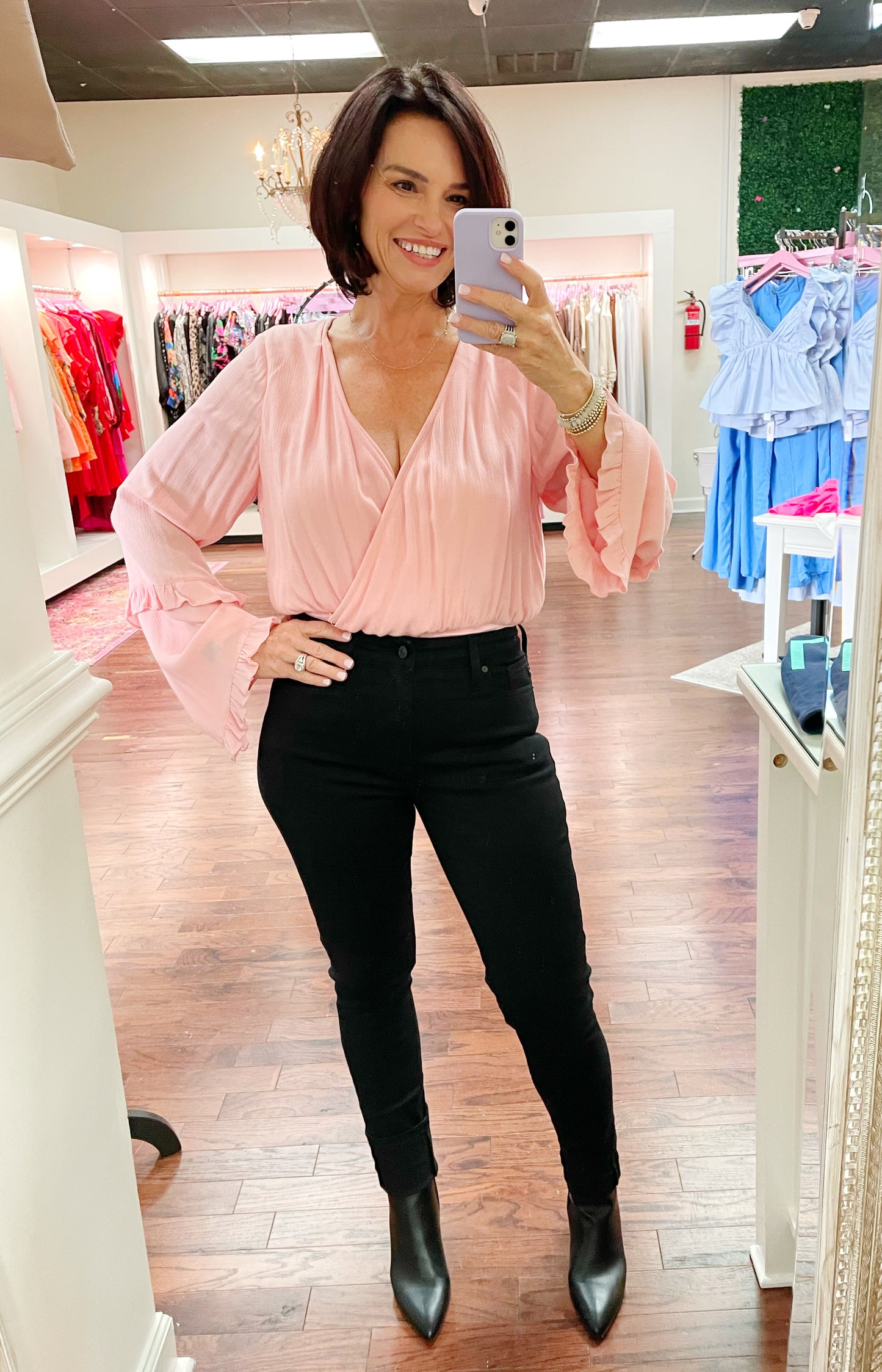 High Rise Basic Super Skinny Jeans - KC6009BK