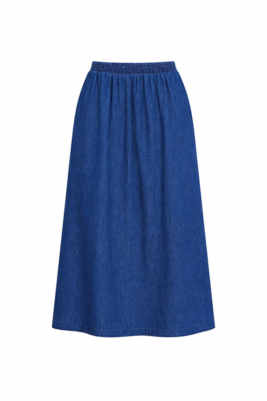 Danielle Denim Maxi Skirt
