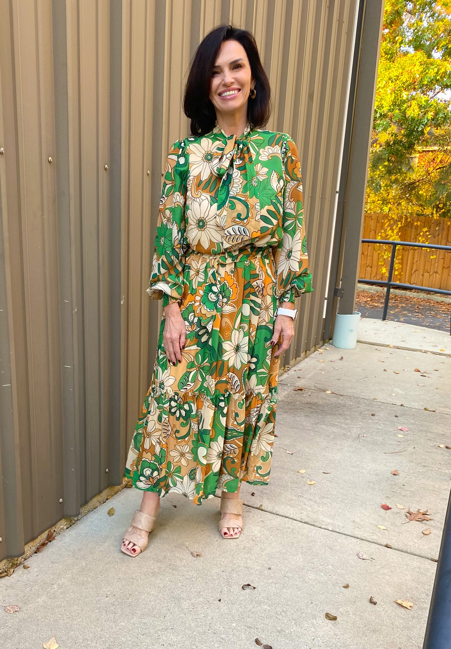 Garden Party Midi Dress