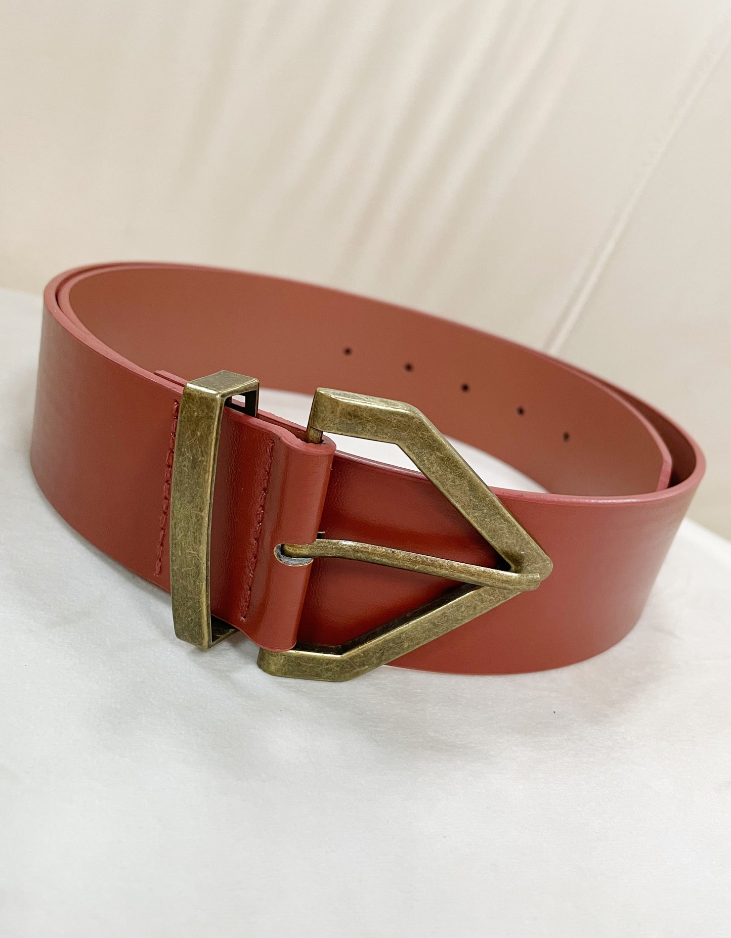 Diamond Pointed Buckle Belts