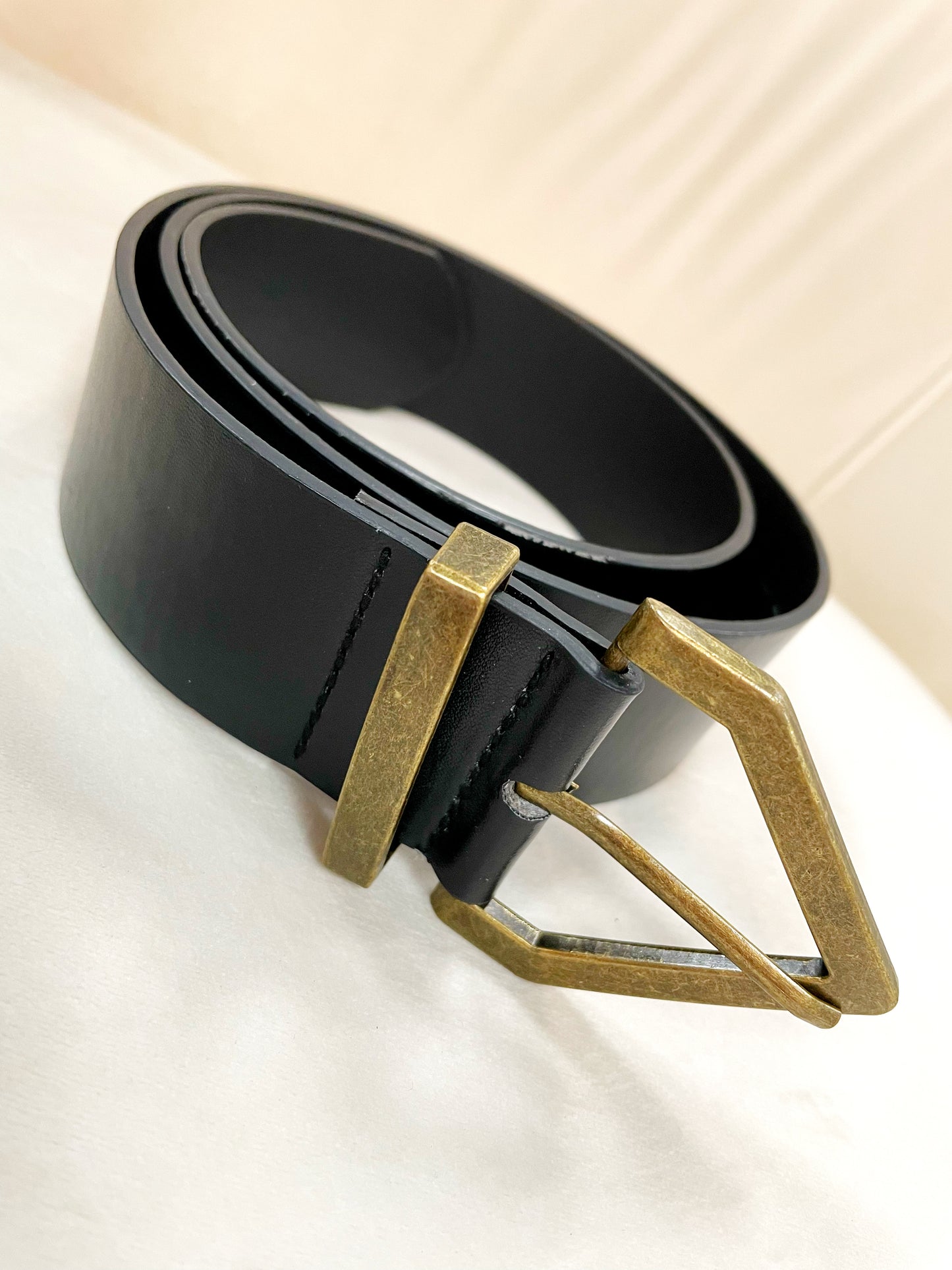 Diamond Pointed Buckle Belts
