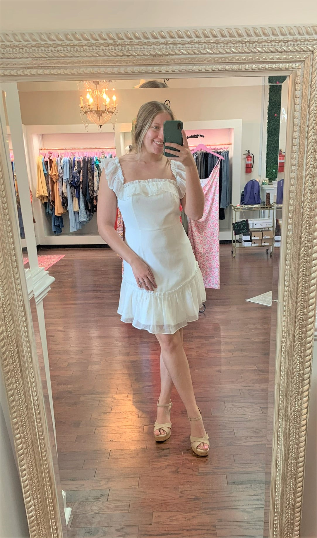 Emmy Off The Shoulder Mini Dress
