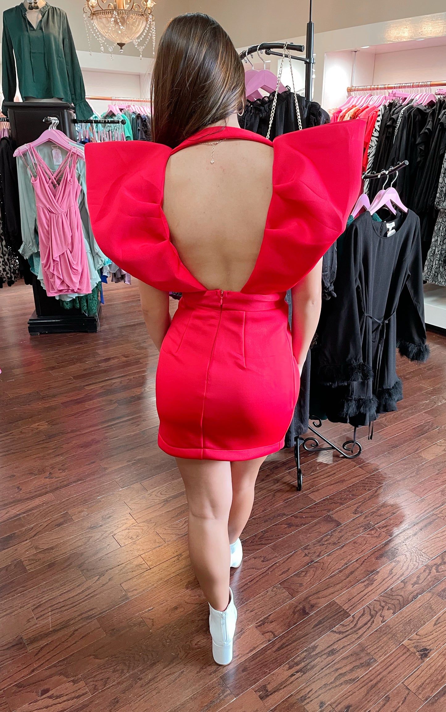 Scuba Mini Dress